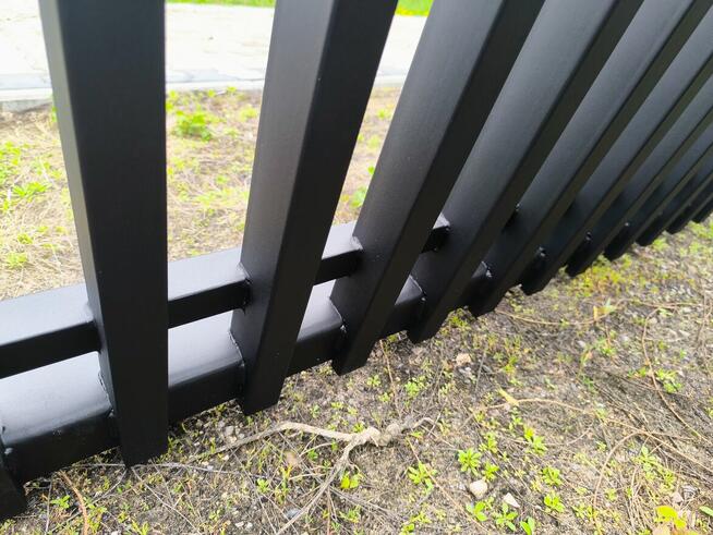 NOWOŚĆ Brama przesuwna GRZEBIENIOWA 4m, ocynk ogniowy+RAL