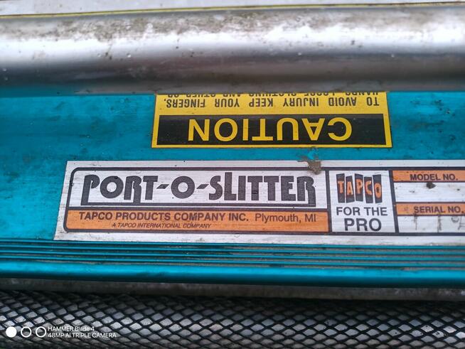 Nożyce, Żłobiarka, Urządzenie do cięcia i przetłaczania blach