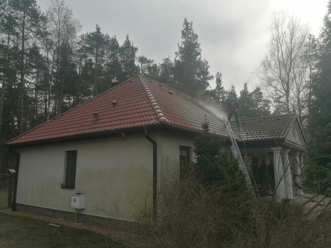 Mycie dachów, kostki brukowej, elewacji, okien, pranie