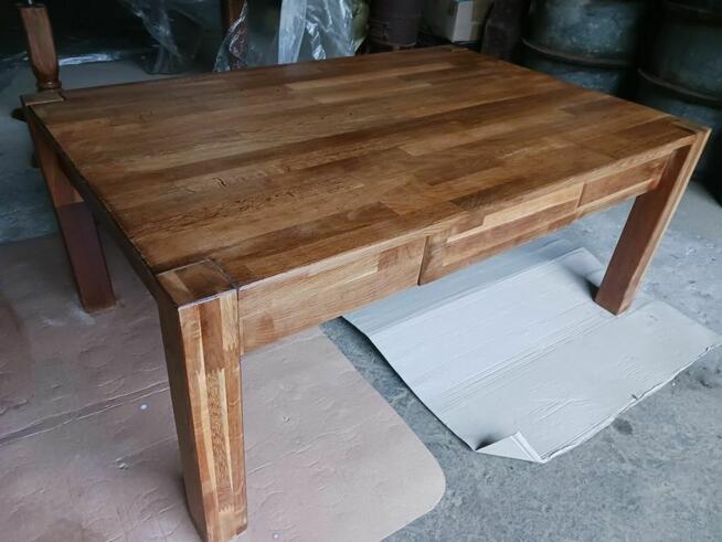 Ława kawowa dębowa lite drewno