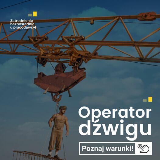 Operator dźwigu/żurawia wieżowego - Niemcy