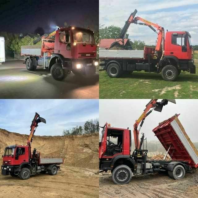 Pogotowie HDS Transport wywrotka HDS