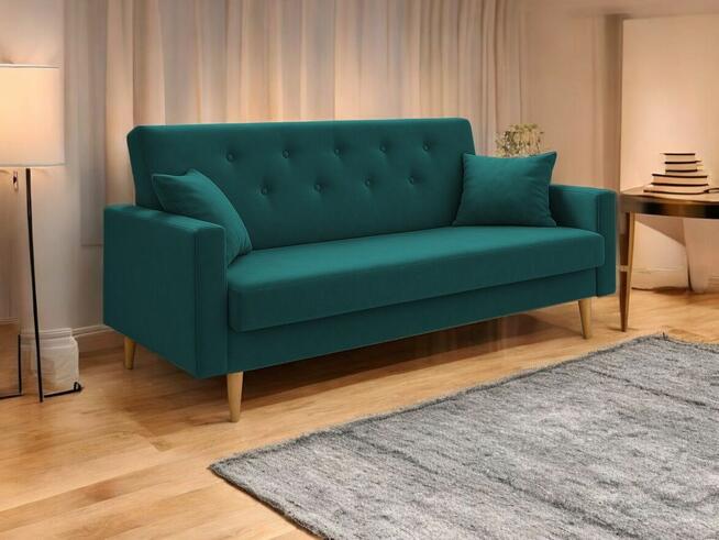 wersalka sofa rozkładana z pojemnikiem na pościel kanapa 2os