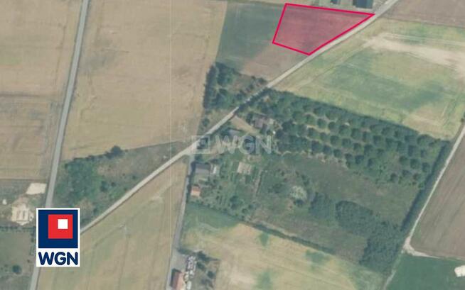 Działka budowlana 20,4 ar w miejscowości Witkówek