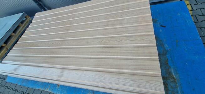 Blacha trapezowa T-7 imitacja drewna - BRZOZA