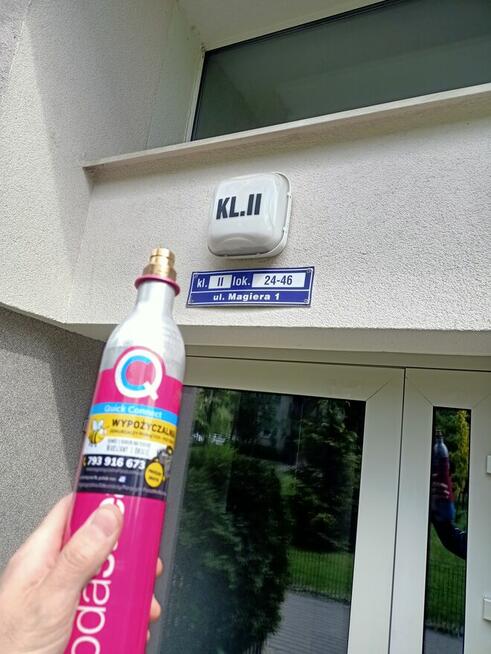 Punkt wymiany CO2 Sodastream Butli-Warszawa Centrum