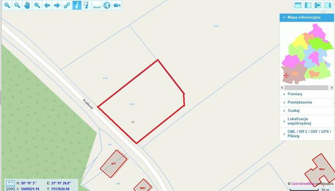 DZIAŁKA BUDOWLANA DULCZA WIELKA