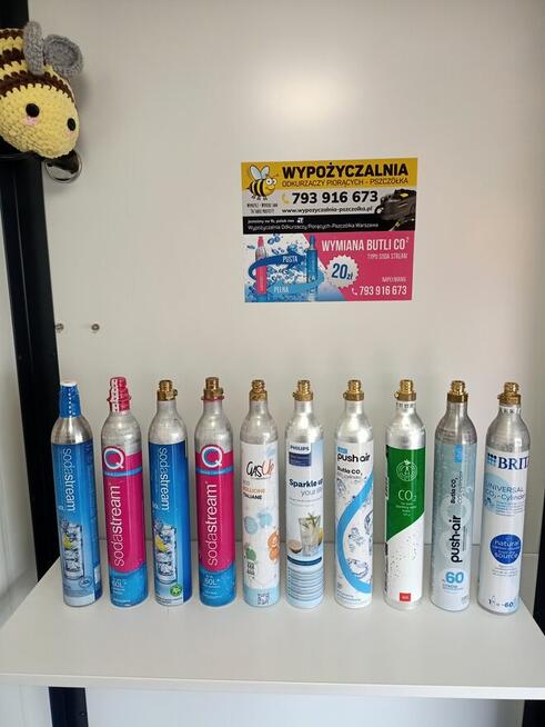 Sodastream napełnianie-wymiana Warszawa