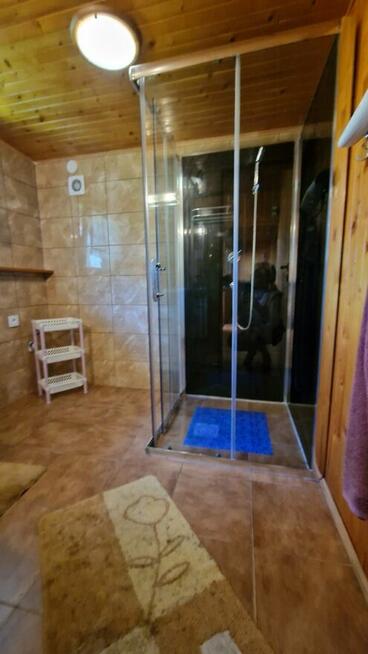 domek letniskowy w lesie na Czekance