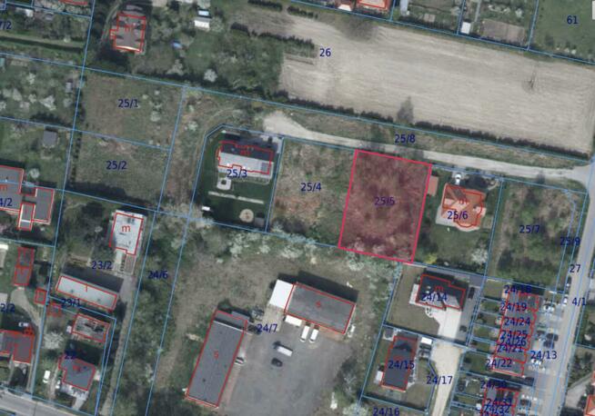 Działka budowlana Oleśnica, Tęczowa