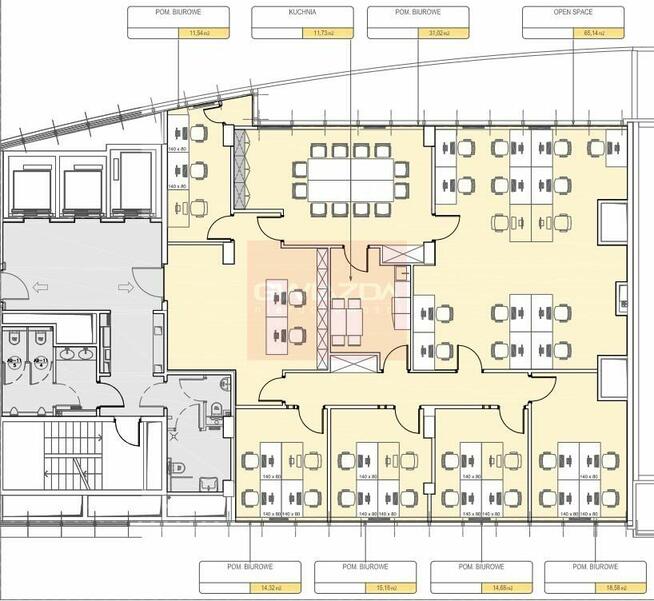 Powierzchnia biurowa Warszawa Mokotów