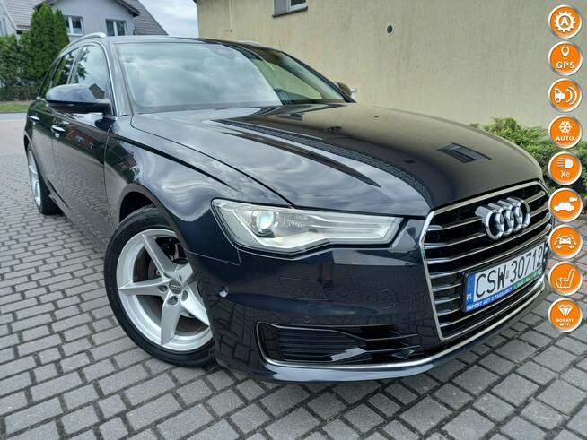 Audi A6 2.0Tdi Ultra S-Tronic Ledy Bi-Xenon Skóry Kamera El.Klapa Bezwypadkowy