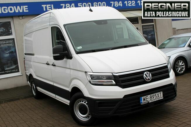 Volkswagen Crafter SalonPL FV23% 177KM LED Grzane Fotele Tempomat Webasto Gwar