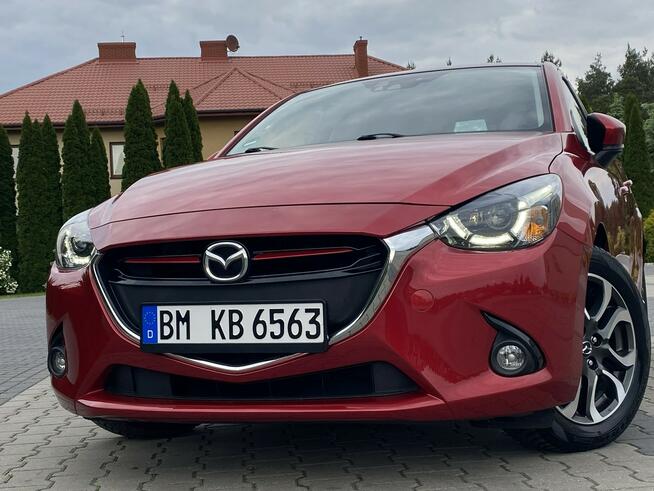 Mazda 2 +90KM+LEDY+asystent pasa ruchu+MARTWE POLE+RADAR