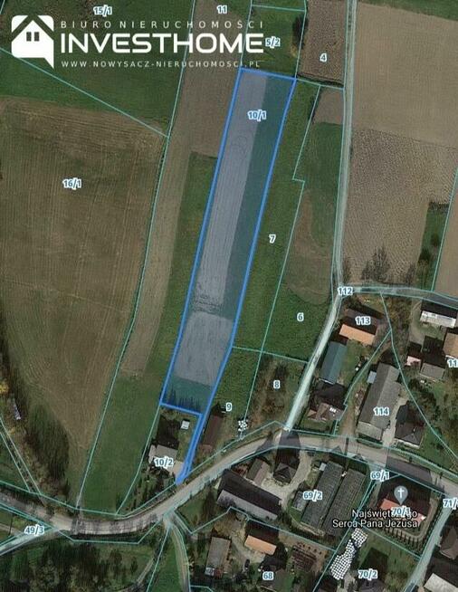 Działka rolno-budowlana Wola Kurowska gm. Chełmiec