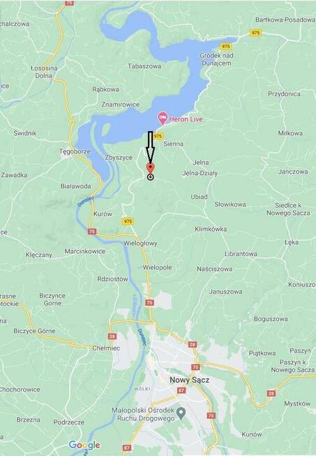 Działka rolno-budowlana Wola Kurowska gm. Chełmiec