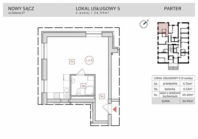 Lokal użytkowy Nowy Sącz