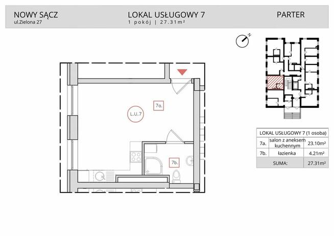 Lokal użytkowy Nowy Sącz