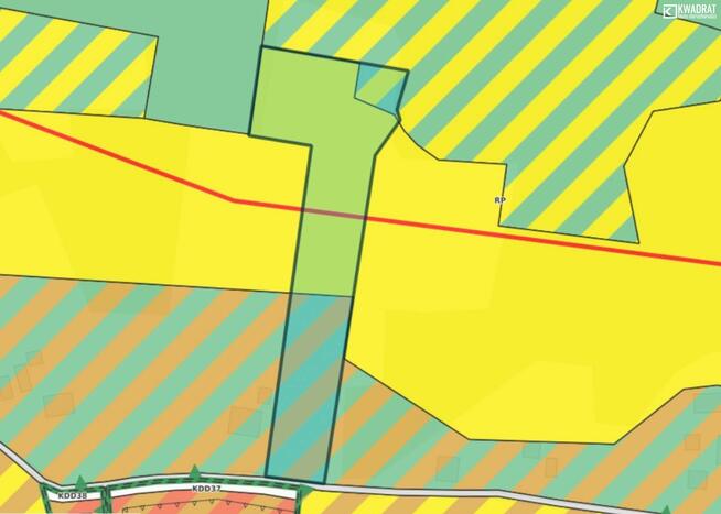Działka budowlana Słotwiny- Czerwone Łąki gm. Karczmiska