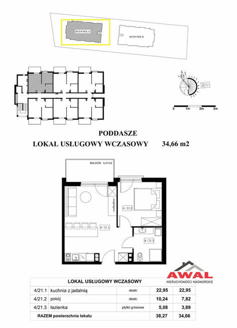 Mieszkanie Jastrzębia Góra gm. Władysławowo, Kuracyjna