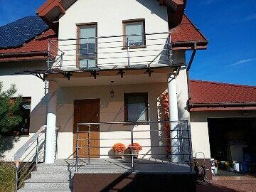 Balustrady nierdzewne