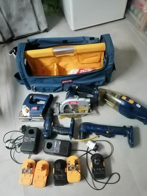 Zestaw elektronarzędzi Ryobi 18V