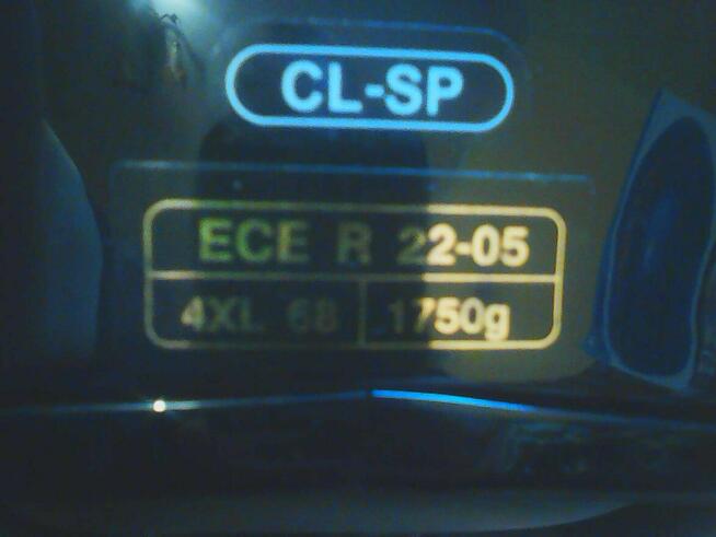 kask motocyklowy HJC , CL- SP 4 XL 68 obwód głowy