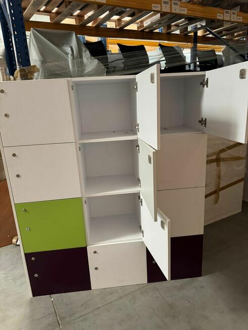 Locker 12 skrytek szafka na dokumenty lockery do biur domu