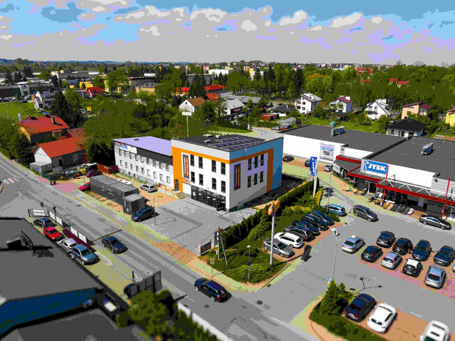 Nowy Obiekt Komercyjny 576 m² w Jarosławiu Pewny Dochód .