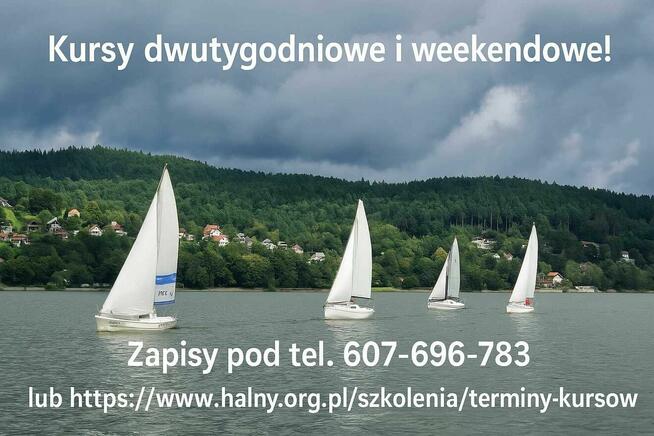 Kurs żeglarski - Jezioro Żywieckie