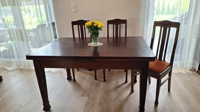 Sprzedam stół antyk z 6 krzesłami