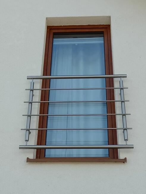 Balustrady nierdzewne