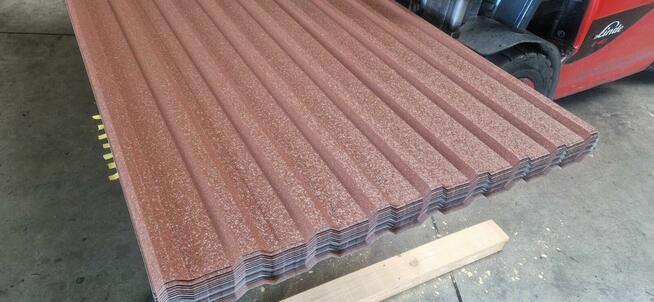 Blacha trapezowa T-18 machoniowy brąz