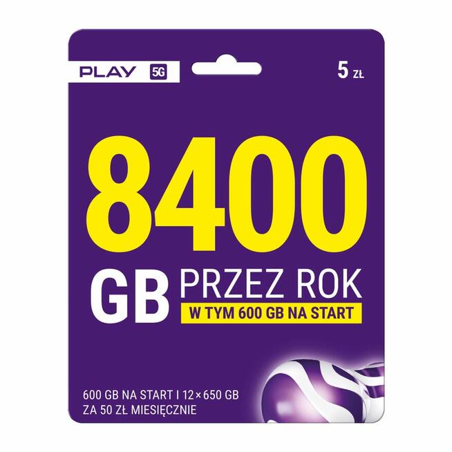 Zarejestrowana karta SIM Play Internet Anonimowa