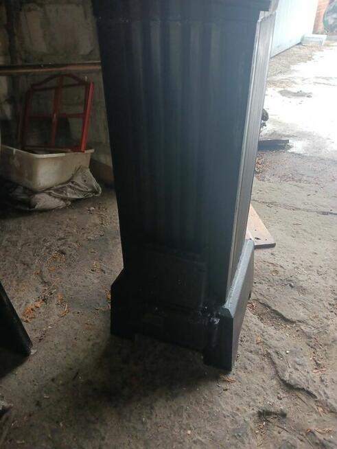 Piecyk piec cyganek koza żeliwna kominek z szamotem