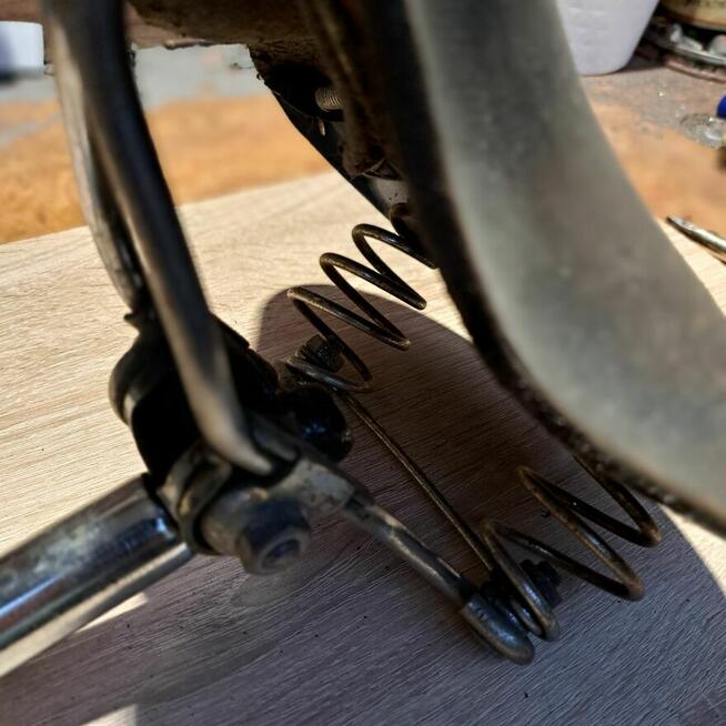 Stare siodełko rowerowe