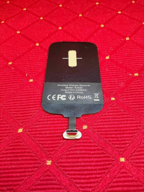 Adapter Qi TYP C Type C Bezprzewodowy ładowania indukcyjnego