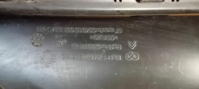 Zaślepka halogenu lewa citroen c4 b7 9670286180