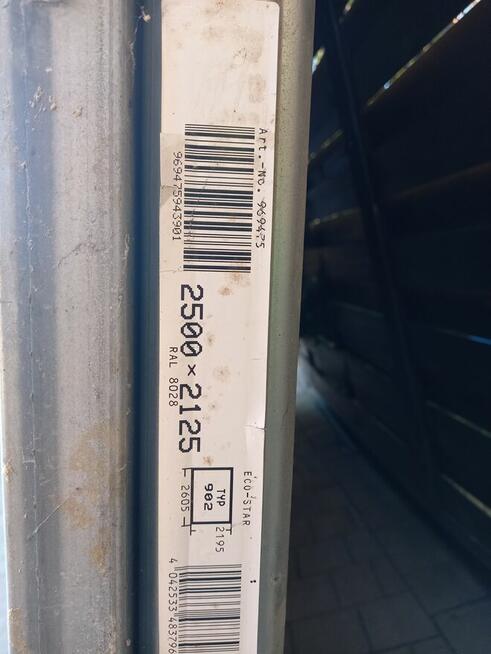 Brama garażowa uchylna z demontażu sprawna dwa kluczyki.