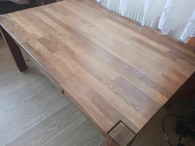 Ława kawowa dębowa lite drewno