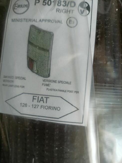 NOWE Dymione Klosze Tuningowe Lamp Fiat 126p ST/FL