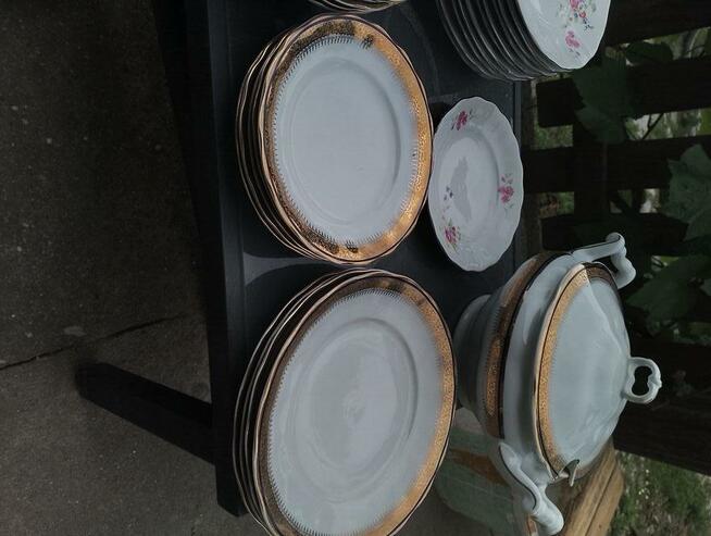 Sprzedam dwa niekompletne zastawy obiadowe