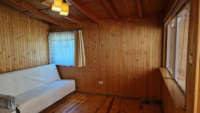 domek letniskowy w lesie na Czekance