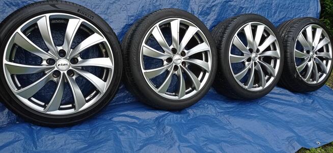 Felgi Koła Aluminiowe RIAL 225/40/R18 7mm 5x100 VW SEAT SKOD