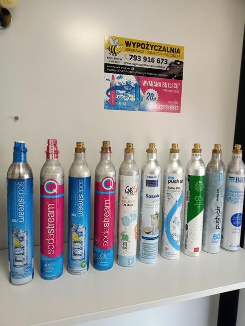 Punkt wymiany CO2 Sodastream Butli-Warszawa Centrum