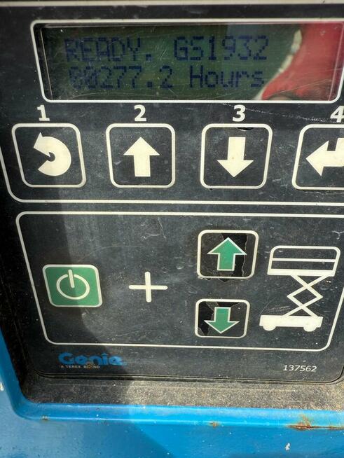 Genie GS1932 podnośnik nożycowy zwyżka UDT super stan JLG Ha