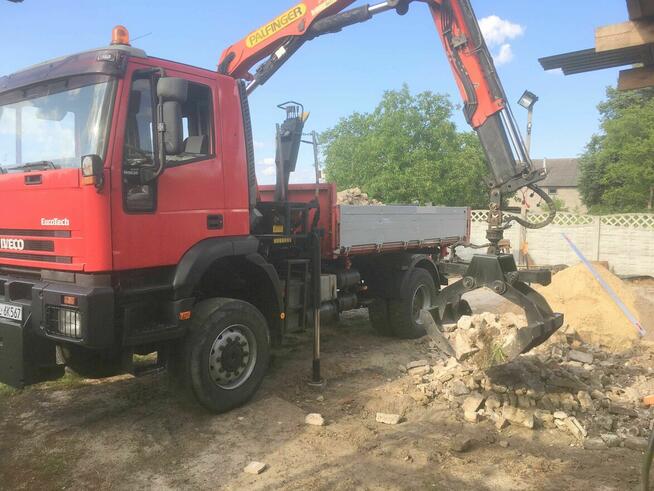 Wywóz gruzu ziemi gliny transport HDS Łódź i okolice piasek