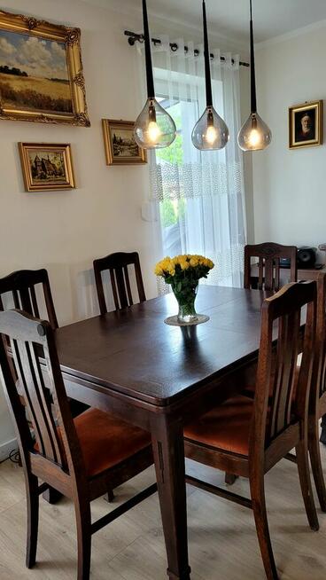 Sprzedam stół antyk z 6 krzesłami