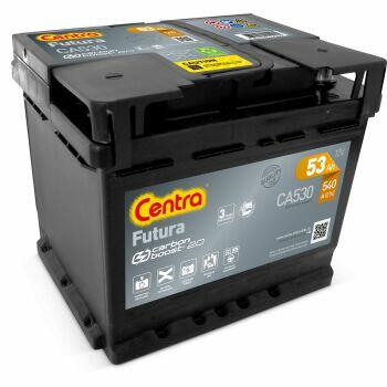 Akumulator CA530 Centra Futura 53Ah 540A P+ DARMOWA DOSTAWA