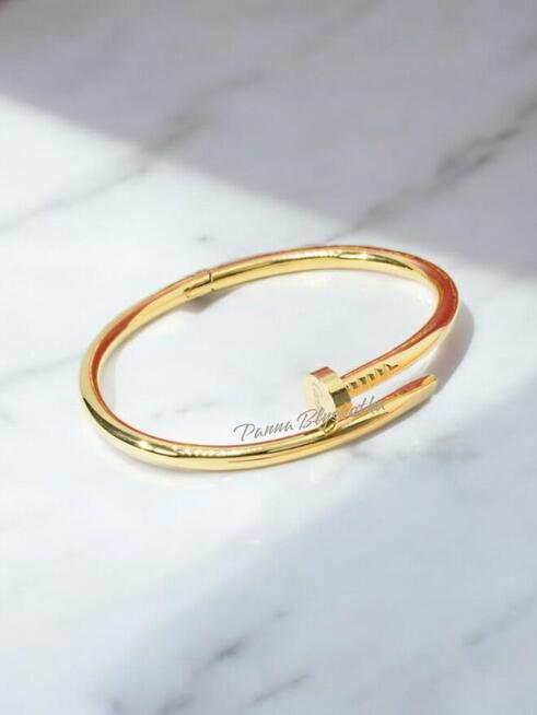Bransoletka Cartier Gwóźdź styl luksusowa biżuteria